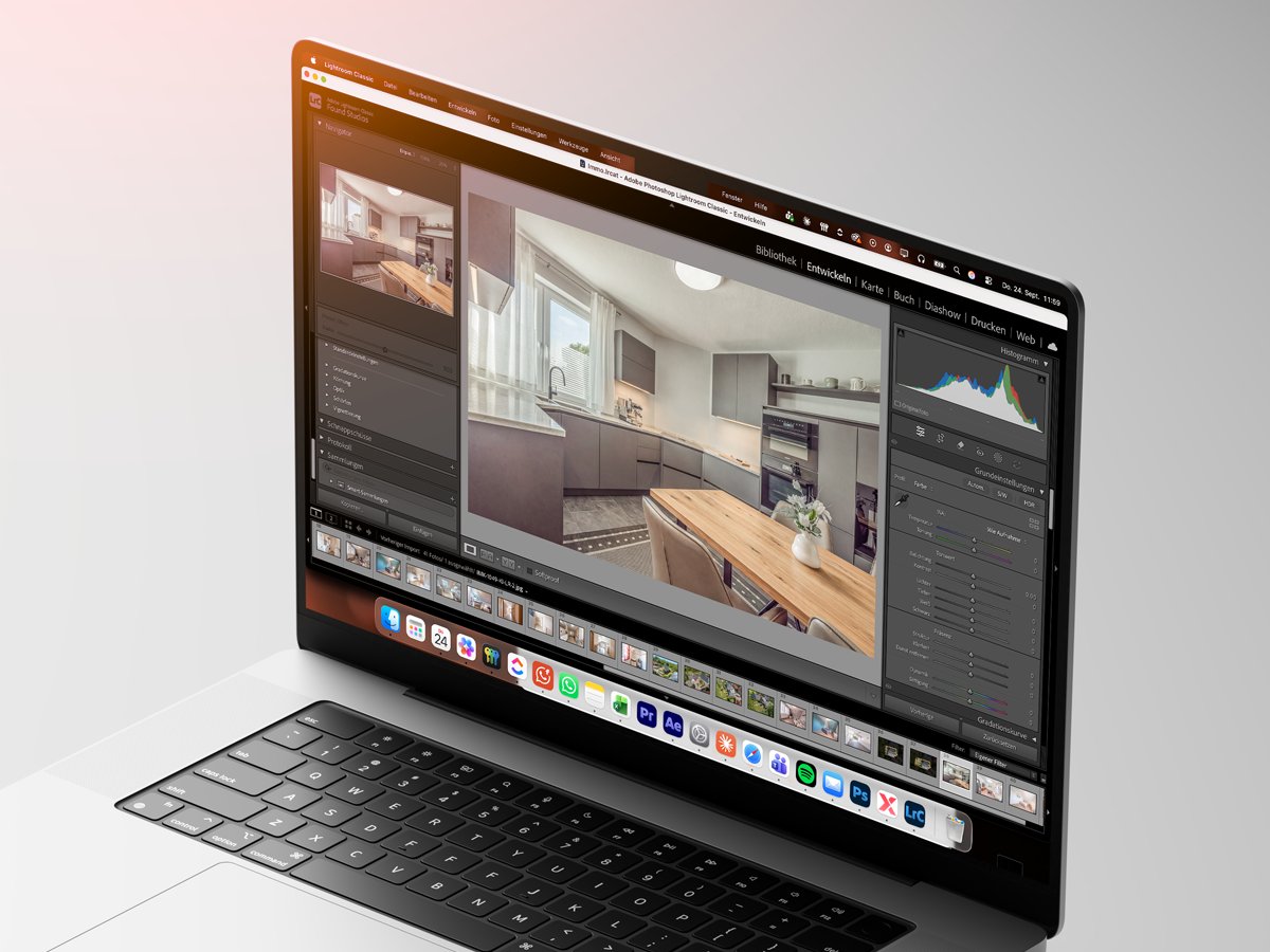 Fotografie bei Found Studios: Bildbearbeitung eines Küchenfotos in Adobe Lightroom Classic