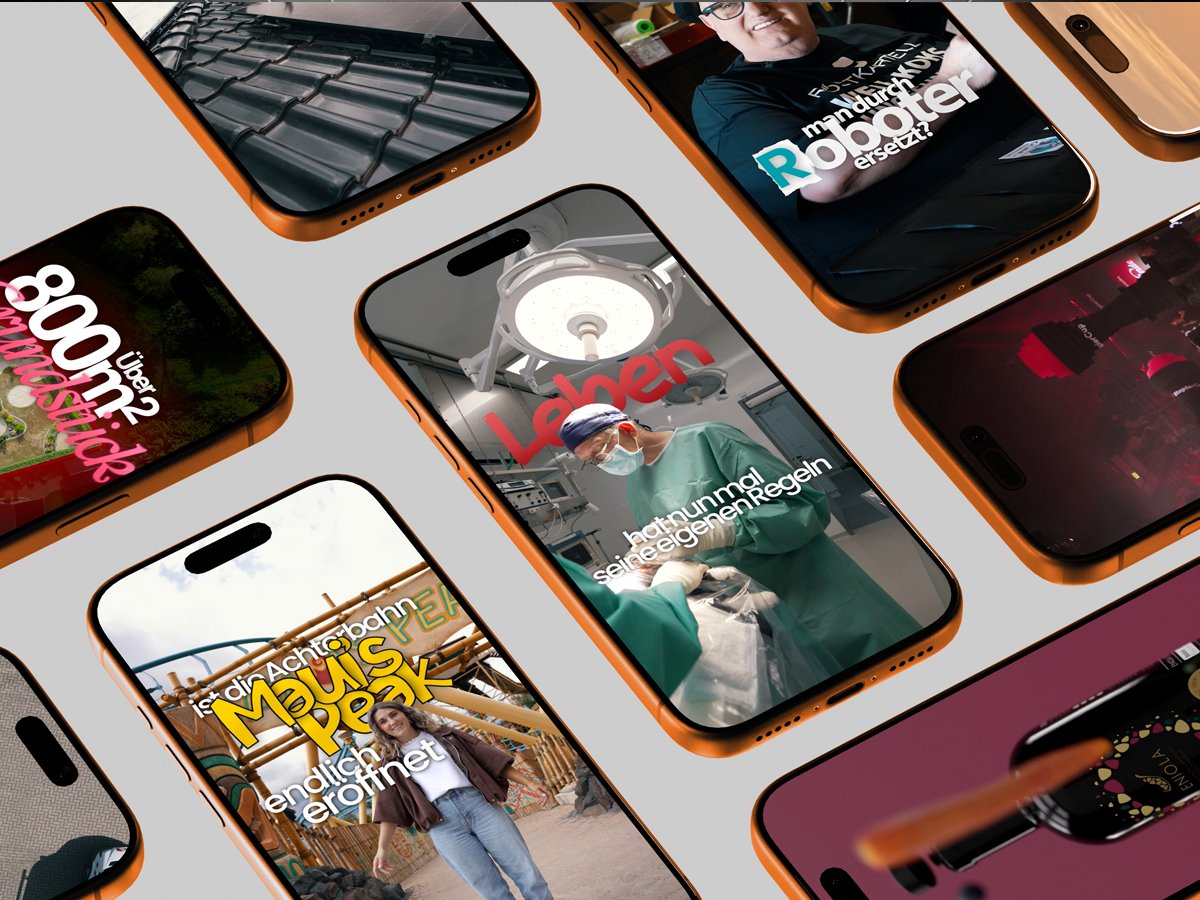 Weitere Projekte von Found Studios: Social-Media-Reels auf Smartphones